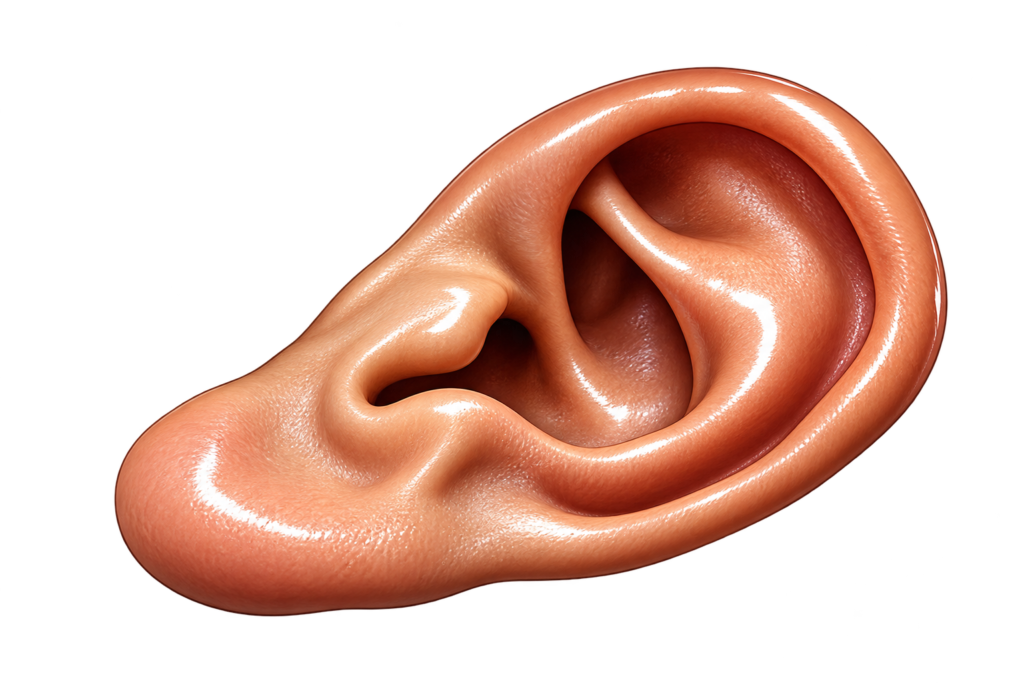 a realistic ear